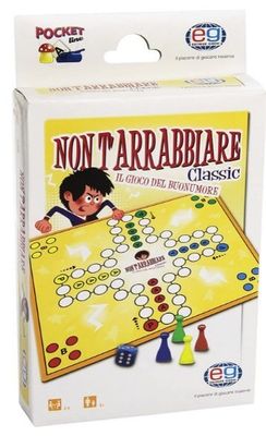 Gioco da Viaggio Non T'arrabbiare Pocket EG Editrice Giochi Anno 2012 Gioco da Viaggio Non T'arrabbiare Pocket EG Editrice Giochi Anno 2012
