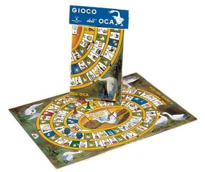 Gioco dell'Oca da tavolo Edizione Marca Stella Gioco dell'Oca da tavolo Edizione Marca Stella