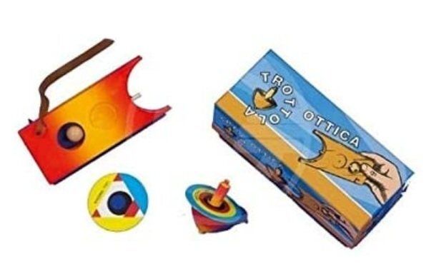 Gioco Vintage Trottola con Effetti Ottici Gioco Vintage Trottola con Effetti Ottici