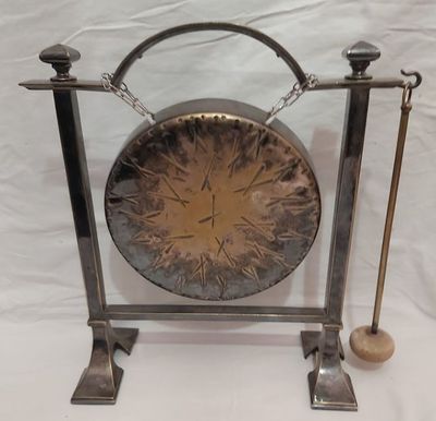 Gong Cinese Tam Tam Metallo Diametro Piatto cm 20,3 Gong Cinese Tam Tam Metallo Diametro Piatto cm 20,3