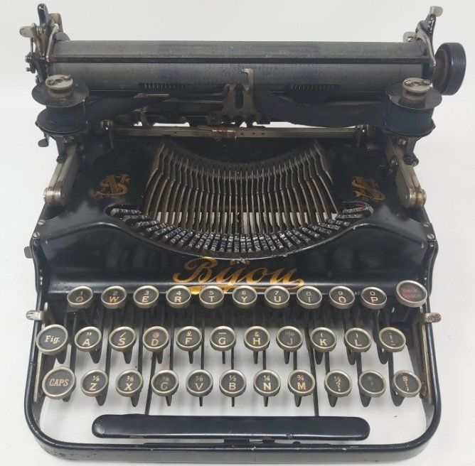 Macchina per Scrivere Pieghevole Bijou n° 3 Portatile Macchina per Scrivere Pieghevole Bijou n° 3 Portatile