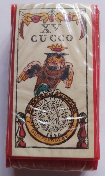 Mazzo Carte Gioco del Cuccù Il Dilettevole Giuoco del Cucco Edizioni del Solleone Numerato 365/1500 1981