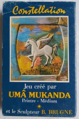 Mazzo Carte Cartomanzia Constellation Uma Mukanda 1980 Heron Lingua francese Mazzo Carte Cartomanzia Constellation Uma Mukanda 1980 Heron Lingua francese