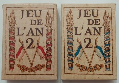 Mazzi Carte da Poker Jeu de l'An 2 Back Rosso e Back Blue Grimaud France Cartes Mazzi Carte da Poker Jeu de l'An 2 Back Rosso e Back Blue Grimaud France Cartes