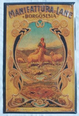 Manifattura Lane Borgosesia Hachette Targhe Pubblicitarie Collezione Riproduzione Pubblicità Manifattura Lane Borgosesia Hachette Targhe Pubblicitarie Collezione Riproduzione Pubblicità