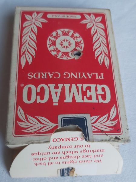 Mazzo Carte Poker 2 Index Foro Gemaco Playing Cards Paradise Island  Casino Quality