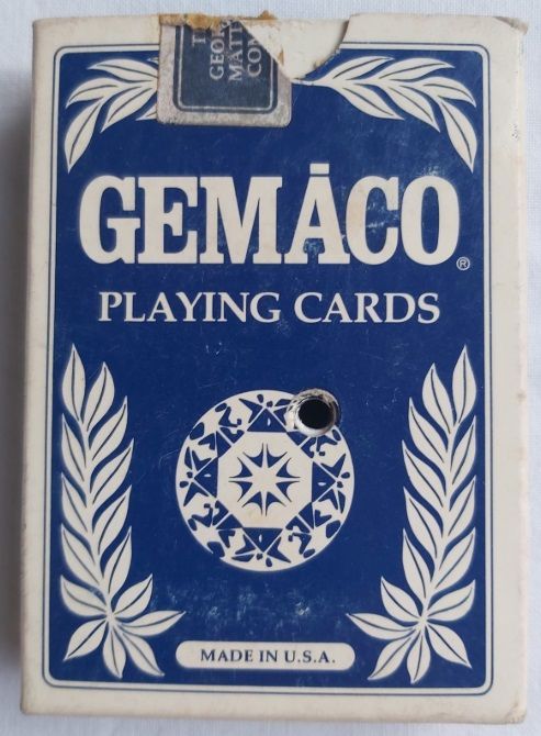 Mazzo Carte Poker 2 Index Foro Gemaco Playing Cards Paradise Island  Casino Quality