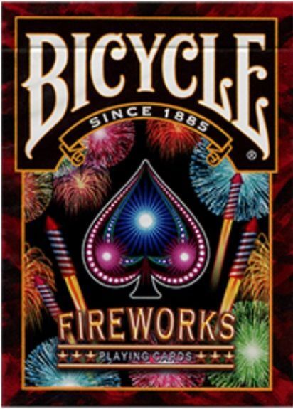 Mazzo Carte Poker Playing Cards Deck Bicycle Fireworks