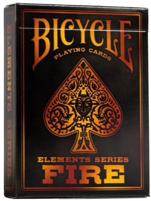 Mazzo Carte Poker Playing Cards Deck Bicycle Elements Series Fire Mazzo Carte Poker Playing Cards Deck Bicycle Elements Series Fire