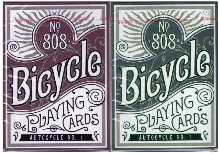 Mazzo Carte Poker Playing Cards Deck Bicycle 808 Autocycle Collector’s Tin 2 Premium Decks Mazzo Carte Poker Playing Cards Deck Bicycle 808 Autocycle Collector’s Tin 2 Premium Decks