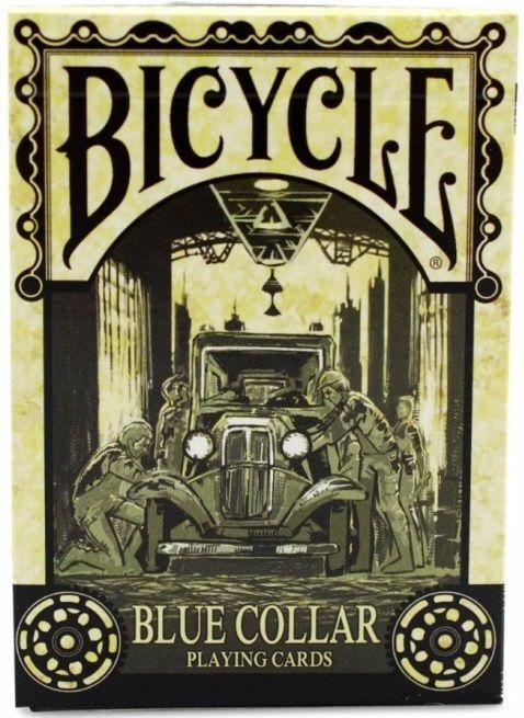 Mazzo Carte Poker Playing Cards Deck Bicycle Blue Collar Edizione Limitata Esemplare Numerato Mazzo Carte Poker Playing Cards Deck Bicycle Blue Collar Edizione Limitata Esemplare Numerato