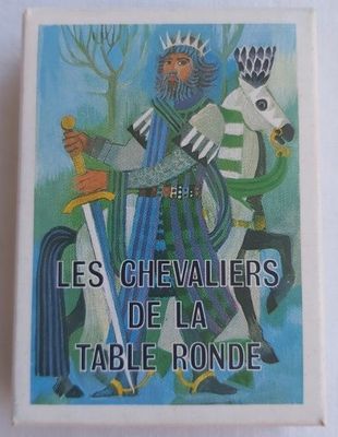 Mazzo Carte Poker Le Jeu les Chevaliers de la Table Ronde Back Nero France Cartes 1986 Mazzo Carte Poker Le Jeu les Chevaliers de la Table Ronde Back Nero France Cartes 1986