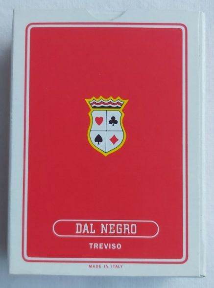 Mazzo Carte Poker St. Vincent Back Rosso Plasticato Teodomiro Dal Negro Anni ‘80 Mazzo Carte Poker St. Vincent Back Rosso Plasticato Teodomiro Dal Negro Anni ‘80