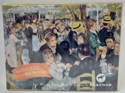 Mazzo Carte Ramino Piatnik Auguste Renoir Bal au Moulin de la Galette 2253