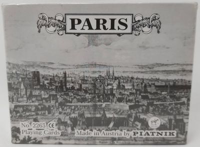 Mazzo Carte Ramino Piatnik Paris City View 2263 Bridge Rummy Canasta