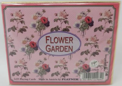 Mazzo Carte Ramino Piatnik Flower Garden 229640 Bridge Rummy Canasta Mazzo Carte Ramino Piatnik Flower Garden 229640 Bridge Rummy Canasta