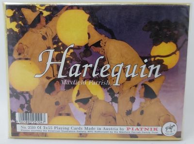 Mazzo Carte Ramino Piatnik Harlequin Maxfield Parrish 2510 Bridge Rummy Canasta Mazzo Carte Ramino Piatnik Harlequin Maxfield Parrish 2510 Bridge Rummy Canasta