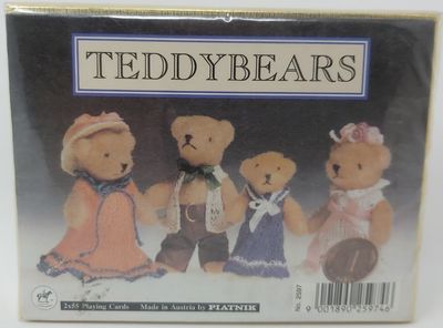 Mazzo Carte Ramino Piatnik Teddy Bears 2597 Bridge Rummy Canasta Mazzo Carte Ramino Piatnik Teddy Bears 2597 Bridge Rummy Canasta