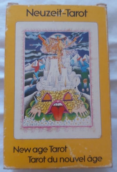 Mazzo Carte Tarocchi Neuzeit Tarot Tarotkarten New Age Tarot du Nouvel Age 1982 Mazzo Carte Tarocchi Neuzeit Tarot Tarotkarten New Age Tarot du Nouvel Age 1982