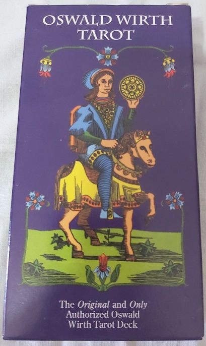 Mazzo Carte Tarocchi Oswald Wirth Tarot US Games System Inc. 1976 Mazzo Carte Tarocchi Oswald Wirth Tarot US Games System Inc. 1976