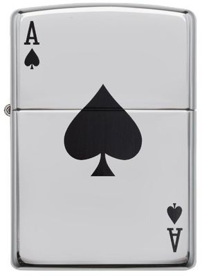 Accendino Zippo Lucky Ace Asso di Picche Accendino Zippo Lucky Ace Asso di Picche