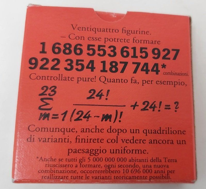 24 Cartoncini Disegni che Formano 1686553615927922354187744 Combinazioni di Quadri Pittorici (Curiosità) 24 Cartoncini Disegni che Formano 1686553615927922354187744 Combinazioni di Quadri Pittorici (Curiosità)