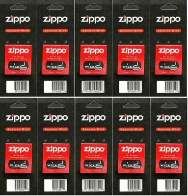 10 Confezioni Stoppini Wick Accendino Zippo 10 Confezioni Stoppini Wick Accendino Zippo