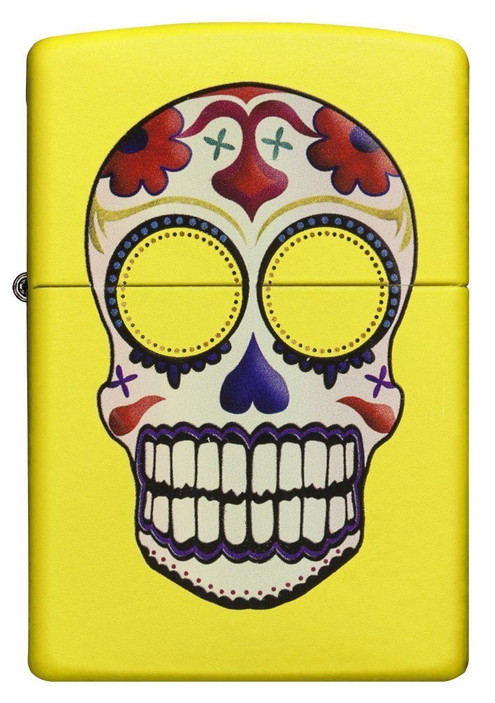 Accendino Zippo Day of the Dead Skull Accendino Zippo Day of the Dead Skull