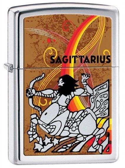 Accendino Zippo Zodiaco Sagittario Sagittarius
