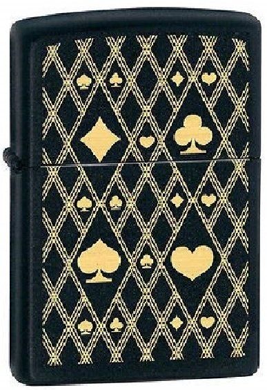 Accendino Zippo Multi Cards Carte da Gioco Poker