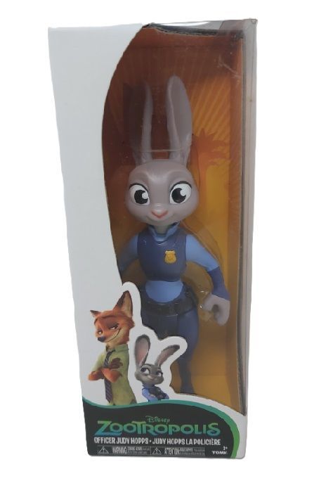 Action Figure Pupazzo Zootropolis Disney Officer Judy Hopps Coniglietta da Collezione Action Figure Pupazzo Zootropolis Disney Officer Judy Hopps Coniglietta da Collezione