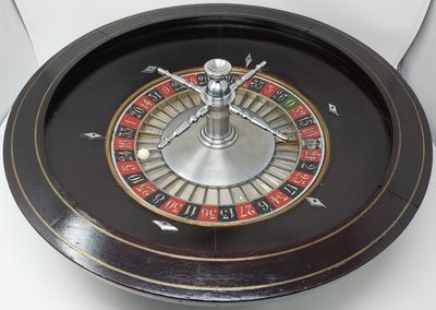 Antica Roulette Legno Diametro cm 55 Primi ‘900 Antica Roulette Legno Diametro cm 55 Primi ‘900