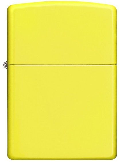 Accendino Zippo Neon Yellow Giallo Accendino Zippo Neon Yellow Giallo