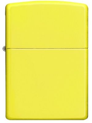 Accendino Zippo Neon Yellow Giallo Accendino Zippo Neon Yellow Giallo