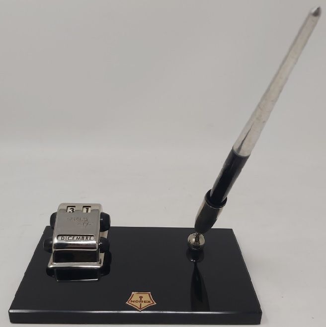 Base Stiloforo e Calendario Perpetuo Norex Caffè Danesi Vintage Base Stiloforo e Calendario Perpetuo Norex Caffè Danesi Vintage