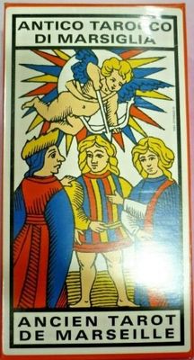 Antico Tarocco di Marsiglia Ancient Tarot de Marseille Scatola Arancione (FUORI PRODUZIONE) Antico Tarocco di Marsiglia Ancient Tarot de Marseille Scatola Arancione (FUORI PRODUZIONE)