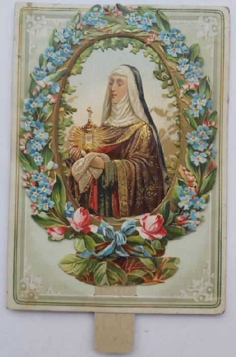 Biglietto Tiretto Pop-Up 3D Fustellato Tridimensionale Comunione Santa Chiara Tabernacolo Ostie Biglietto Tiretto Pop-Up 3D Fustellato Tridimensionale Comunione Santa Chiara Tabernacolo Ostie