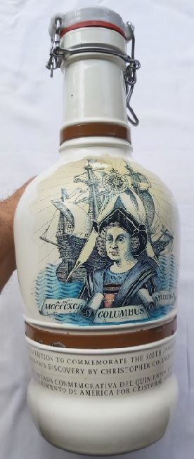 Bottiglia Edizione Limitata 500esimo Anniversario Scoperta dell'America Cristoforo Colombo 1992