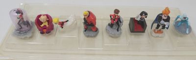 Blister Pupazzi Gli Incredibili Action Disney Pixar Set di 8 Pupazzi Anno 2005-2006 (da Collezione) Blister Pupazzi Gli Incredibili Action Disney Pixar Set di 8 Pupazzi Anno 2005-2006 (da Collezione)