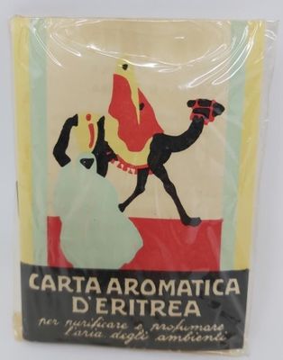 Bustina Carta Aromatica d'Eritrea Prodotti Farmaceutici Piacenza Anni '30 (Curiosità Vintage) Bustina Carta Aromatica d'Eritrea Prodotti Farmaceutici Piacenza Anni '30 (Curiosità Vintage)