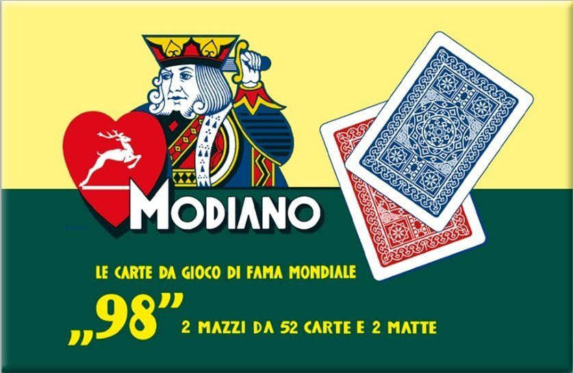 Carte da Ramino 98 Modiano in Cartoncino Duplex 300254