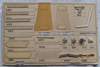 Campionario Cartella Tabella Antica Merceria Bottoni Tendicollo SAPEM Campionario Cartella Tabella Antica Merceria Bottoni Tendicollo SAPEM