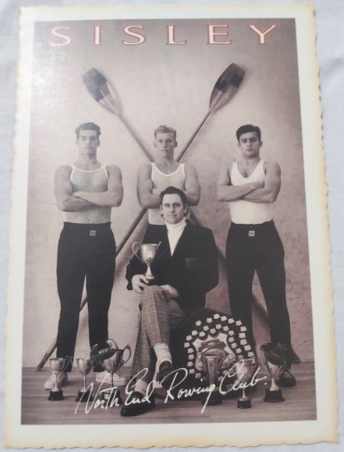 Cartolina Postale Sisley North End Rowing Club New Zealand Tour 1987 Cartolina Postale Sisley North End Rowing Club New Zealand Tour 1987