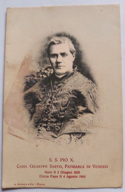 Cartolina Postale Union Postale Universelle Pio X Anno 1903 Cartolina Postale Union Postale Universelle Pio X Anno 1903