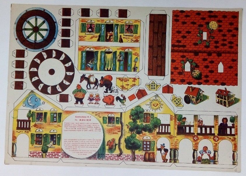 Cartoncino da Ritagliare Cartoncino da Ritagliare "Fattoria Antica"