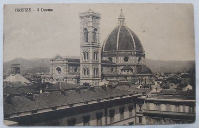 Cartolina Postale Viaggiata Firenze Cartolina Postale Viaggiata Firenze "Il Duomo" 1914 destinatario Cavaliere Nicola Russo Generale