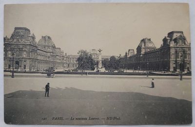 Cartolina Postale Viaggiata Paris Le Nouveau Louvre 1910 Cartolina Postale Viaggiata Paris Le Nouveau Louvre 1910