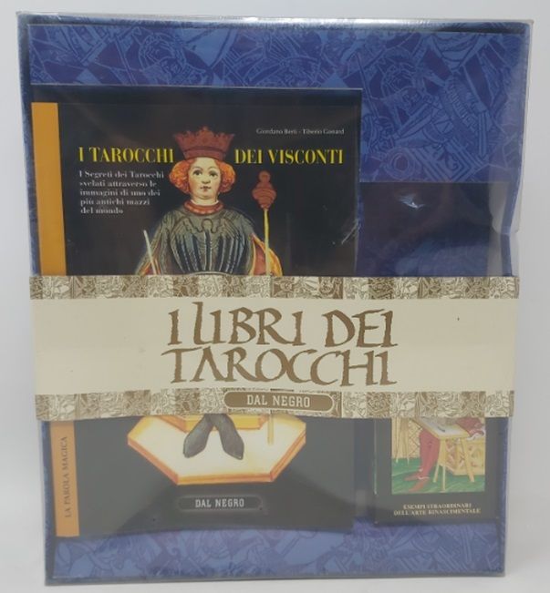 Cofanetto I Tarocchi dei Visconti Tarot con Libro Dal Negro Anno 1995 Cofanetto I Tarocchi dei Visconti Tarot con Libro Dal Negro Anno 1995