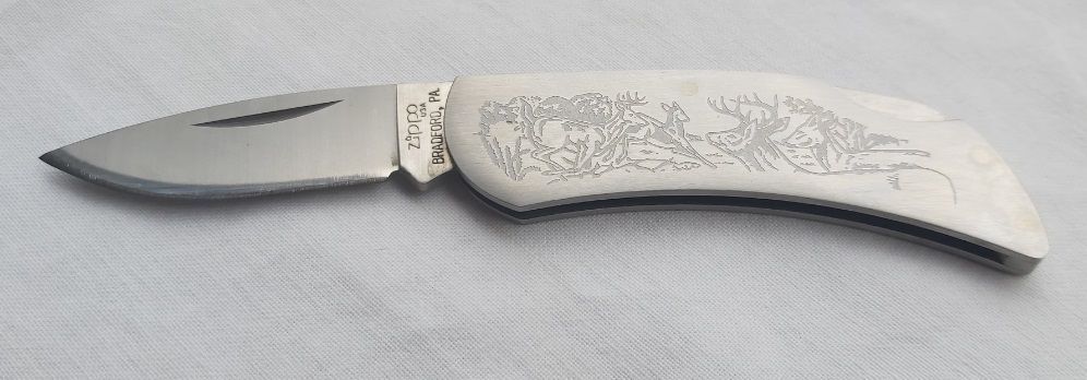 Coltellino Knife Zippo Cut-About knf Deer Cervo Anni ’90 da Collezione Coltellino Knife Zippo Cut-About knf Deer Cervo Anni ’90 da Collezione