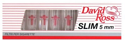 Confezione da 10 Microbocchini David Ross slim mm 5 Confezione da 10 Microbocchini David Ross slim mm 5